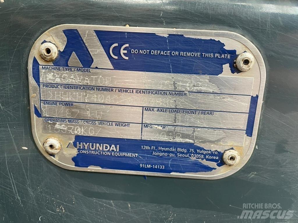 Hyundai HX145 LCR Εκσκαφείς με ερπύστριες