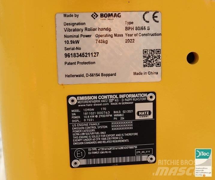 Bomag BPH 80/65 S Επίπεδοι κόπανοι