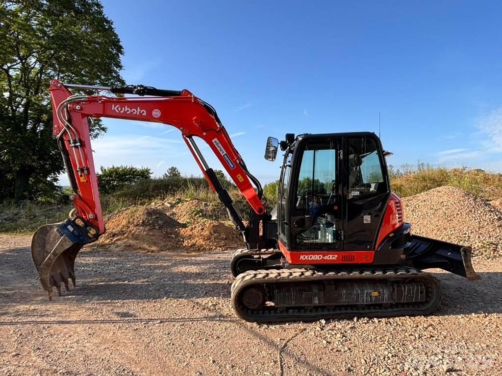 Kubota KX 080-4 Εκσκαφάκι (διαβολάκι) < 7t
