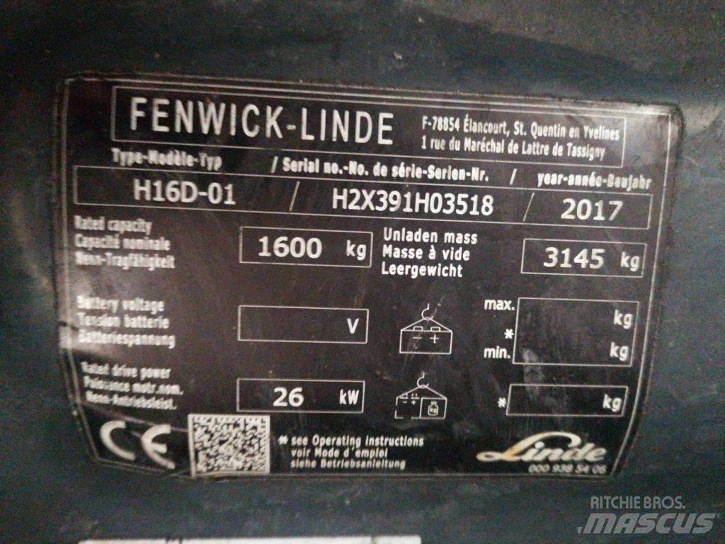 Linde H16D-01 Πετρελαιοκίνητα Κλαρκ