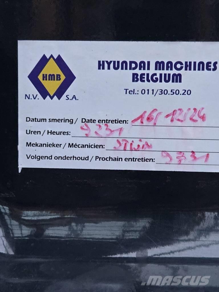 Hyundai R 180W-9A Εκσκαφείς με τροχούς - λάστιχα