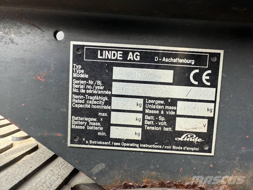 Linde H 150 D Πετρελαιοκίνητα Κλαρκ
