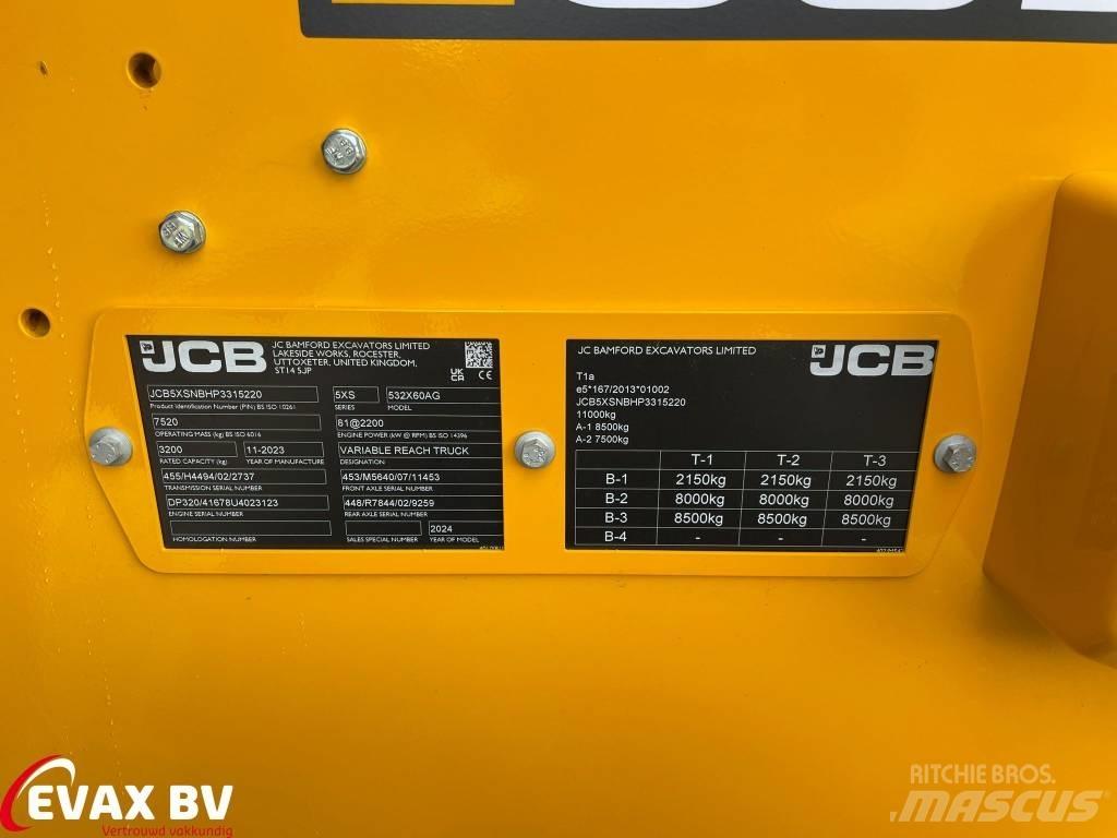 JCB 532-60 Συστήματα τηλεχειρισμού για τη γεωργία