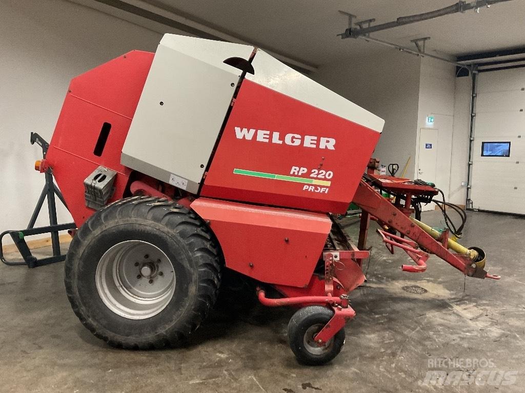 Welger RP220 PROFI Πρέσες κυλινδρικών δεμάτων