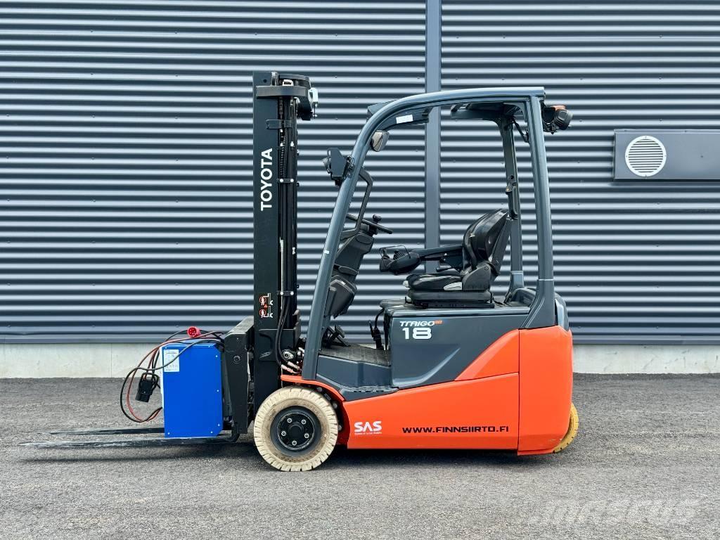 Toyota 8FBEKT18T Ηλεκτρικά περονοφόρα ανυψωτικά κλαρκ