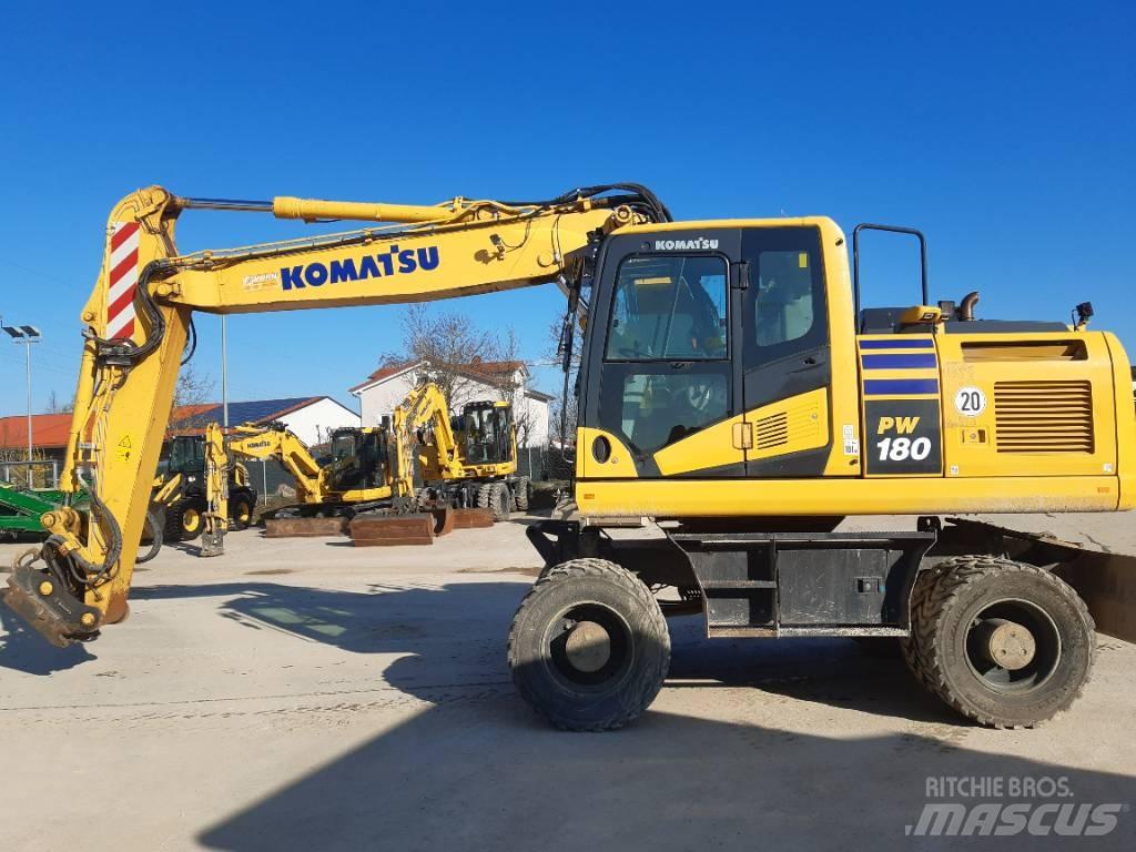 Komatsu PW180-11 Εκσκαφείς με τροχούς - λάστιχα