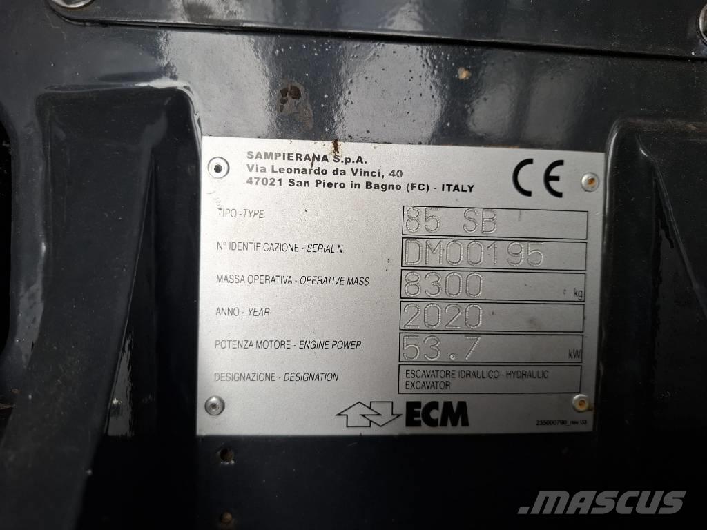 ECM 85 SB Μίνι εκσκαφείς 7t - 12t