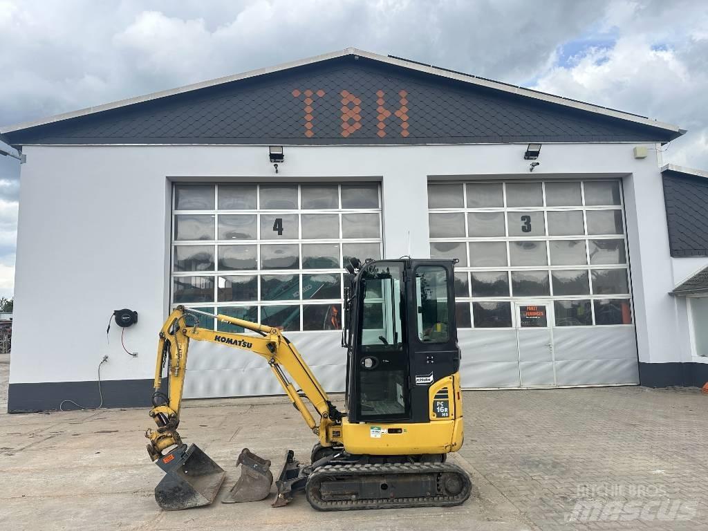 Komatsu PC 16 R-3HS Εκσκαφάκι (διαβολάκι) < 7t