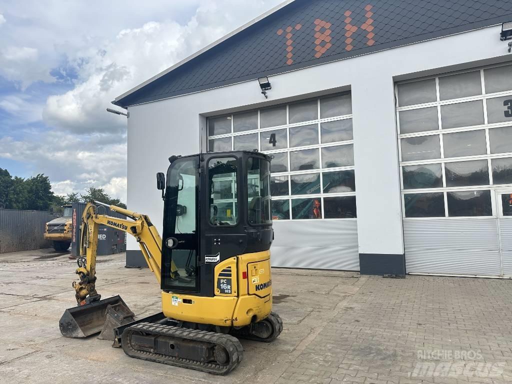 Komatsu PC 16 R-3HS Εκσκαφάκι (διαβολάκι) < 7t