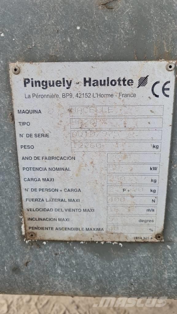 Haulotte HA 20 PX Ανυψωτήρες με αρθρωτό βραχίονα
