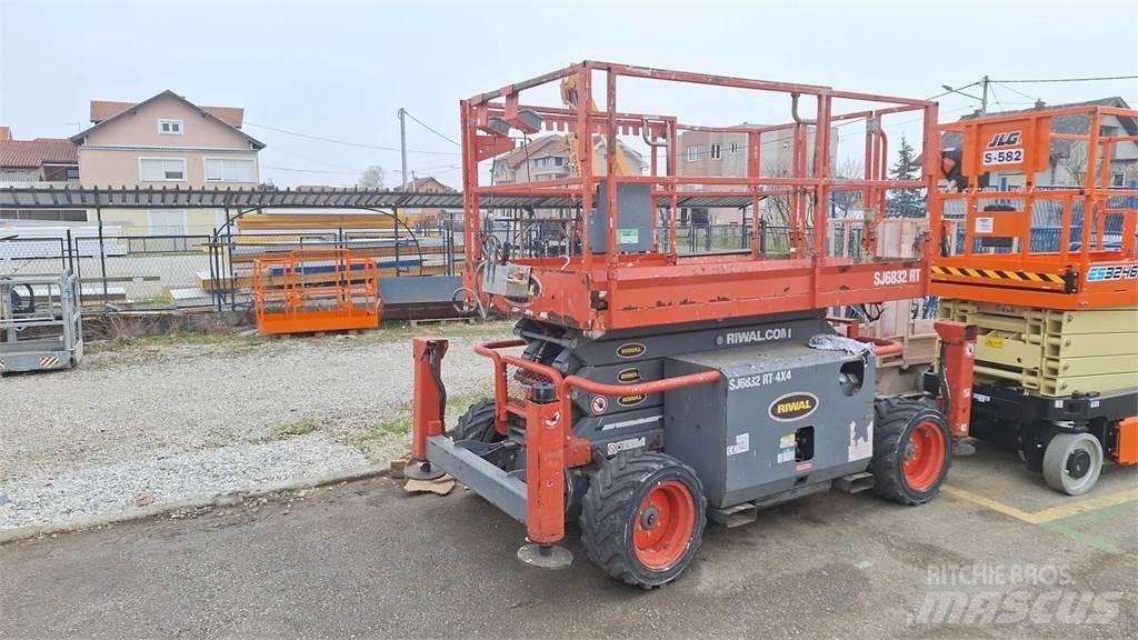 SkyJack SJ6832RTE Ανυψωτήρες ψαλιδωτής άρθρωσης