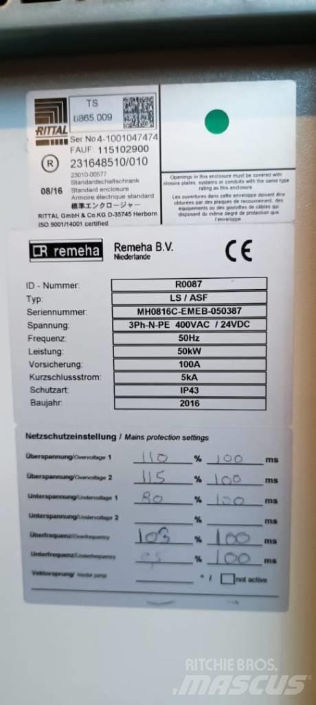  Remeha ELW 50-100 Γεννήτριες αερίου