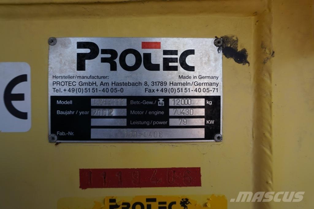 Protec Boxer 111 Οδοστρωτήρες μονού κυλίνδρου