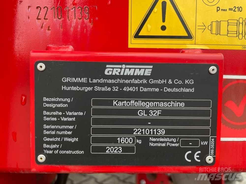 Grimme GL 32 F Πατατοφυτευτής
