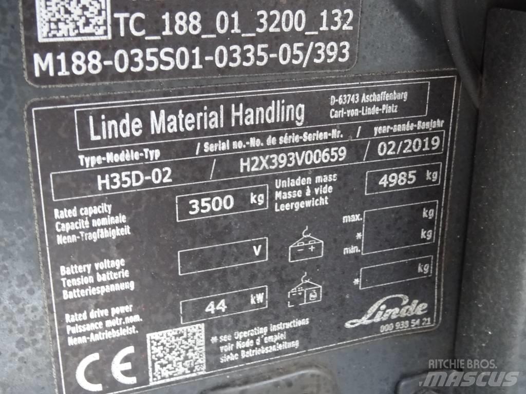 Linde H35D-02 Πετρελαιοκίνητα Κλαρκ
