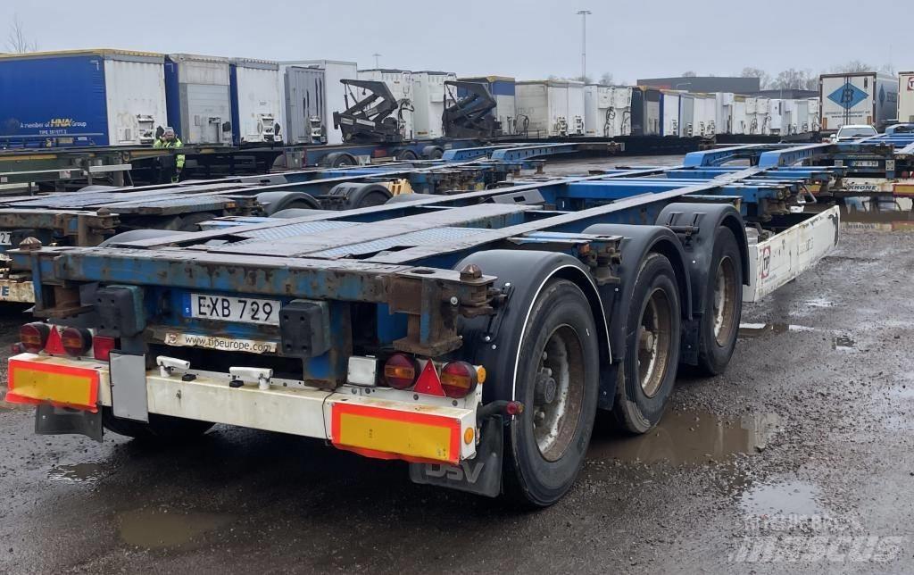 Krone Krone SDC27 Ημιρυμούλκες Container