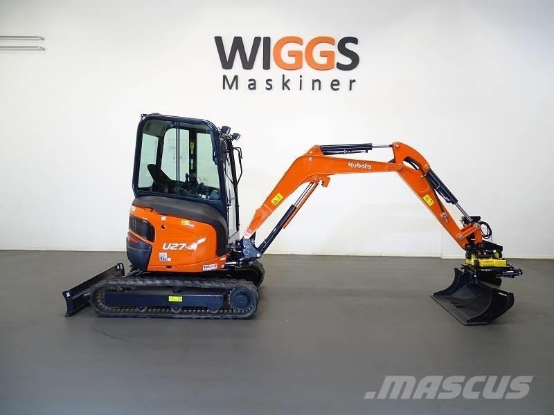 Kubota U 27-4 Εκσκαφάκι (διαβολάκι) < 7t