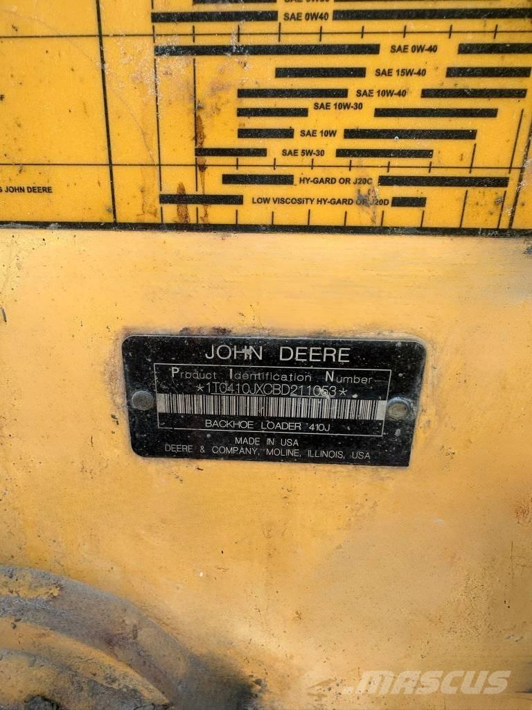 John Deere 410 J Εκσκαφείς Φορτωτές τύπου JCB