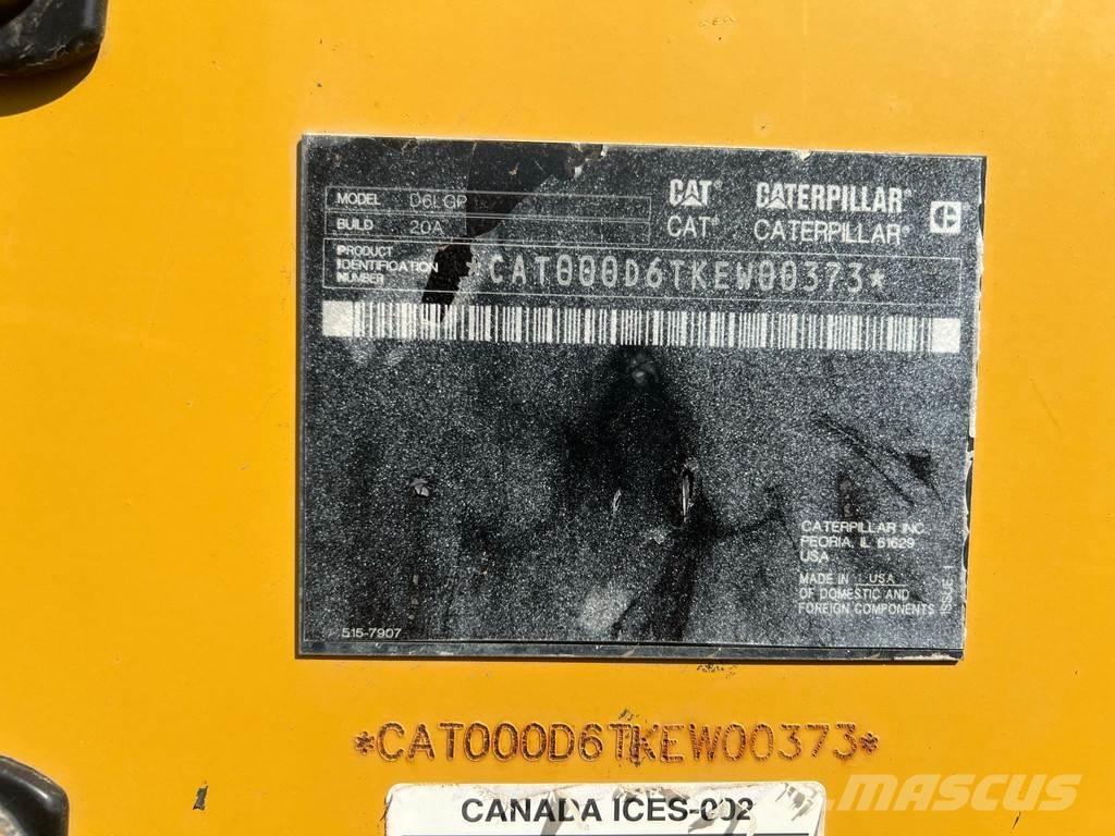 CAT D6 LGP Μπουλντόζες με ερπύστριες