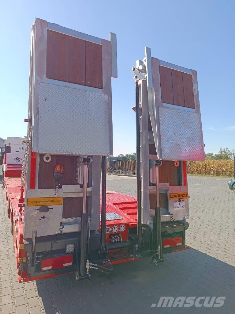  Scorpion 3 osie SAF Ημιρυμούλκες με χαμηλό δάπεδο