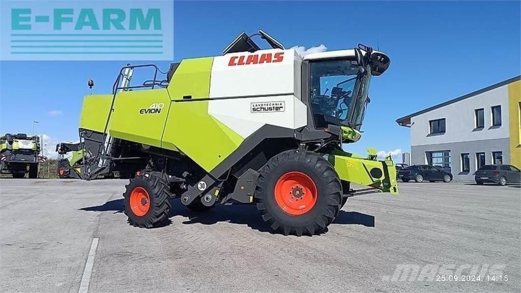 CLAAS evion 410 Θεριζοαλωνιστικές μηχανές