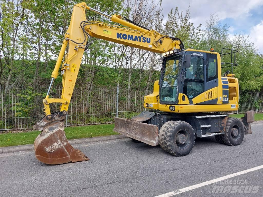 Komatsu PW148-11 Εκσκαφείς με τροχούς - λάστιχα