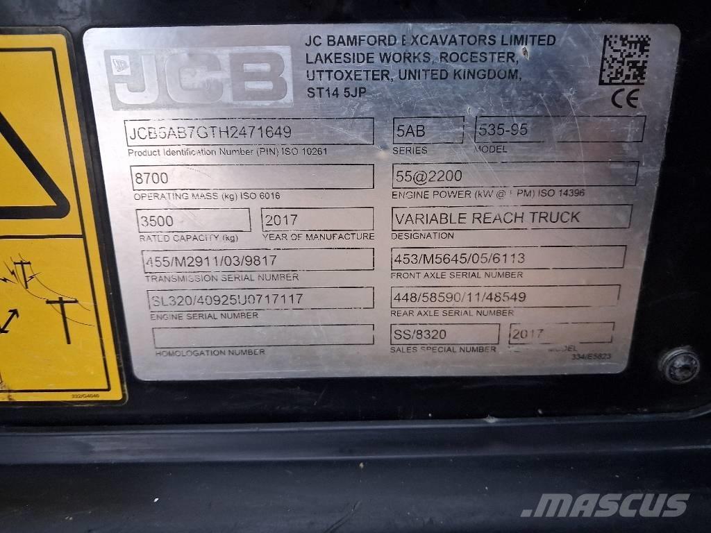 JCB 535-95 JOYSTICK Τηλεσκοπικοί ανυψωτές