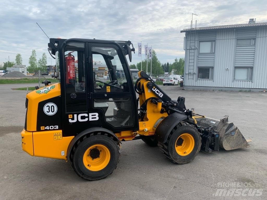 JCB 403 Φορτωτές με λάστιχα (Τροχοφόροι)