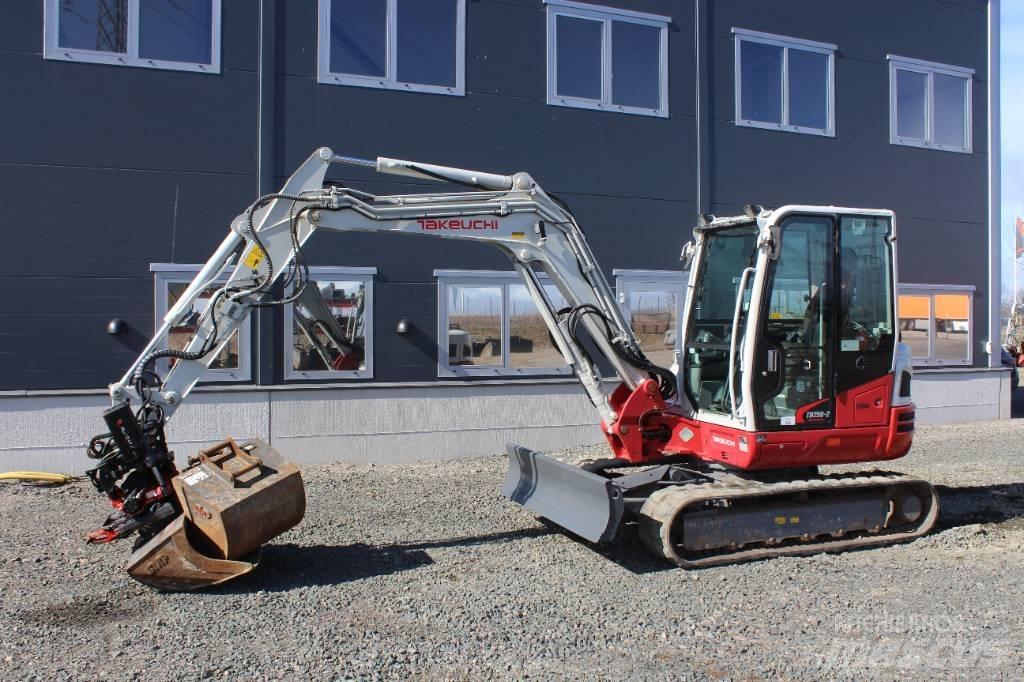 Takeuchi TB 250 Εκσκαφάκι (διαβολάκι) < 7t