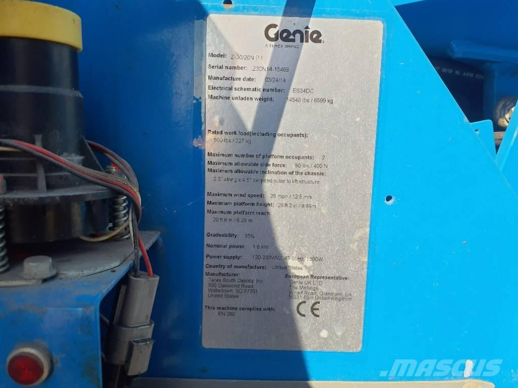 Genie Z30/20N Ανυψωτήρες με αρθρωτό βραχίονα
