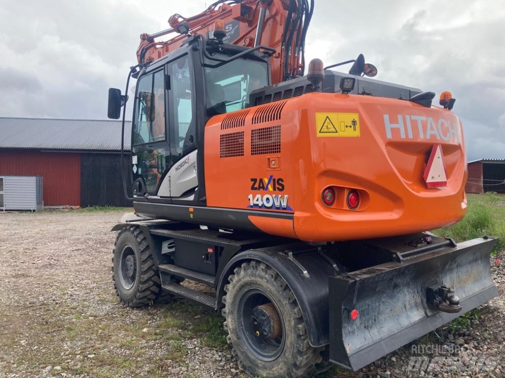 Hitachi 140w Εκσκαφείς με τροχούς - λάστιχα