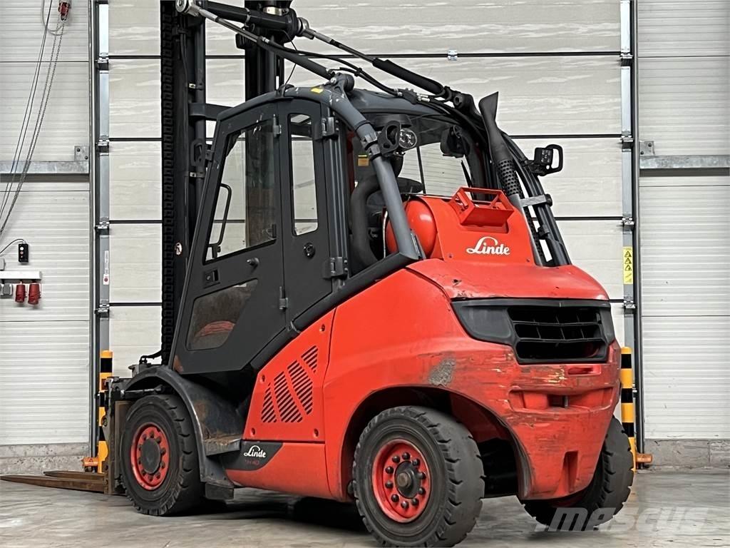 Linde H40T-02 Περονοφόρα ανυψωτικά κλαρκ με φυσικό αέριο LPG