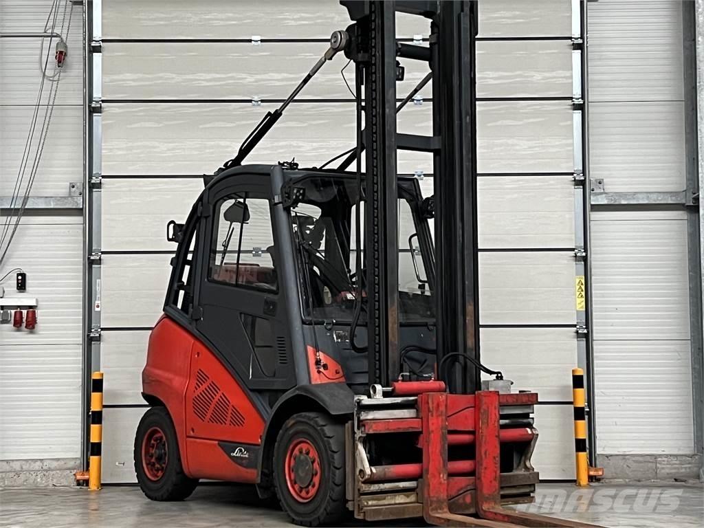 Linde H40T-02 Περονοφόρα ανυψωτικά κλαρκ με φυσικό αέριο LPG