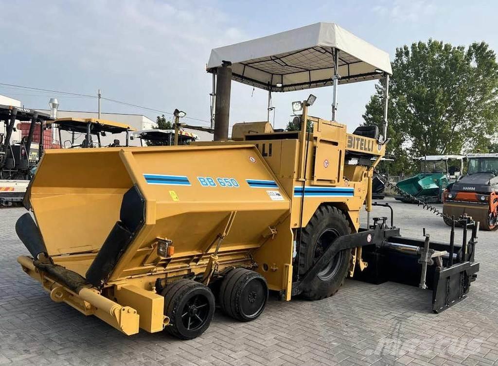 Bitelli BB 650 DT Επίστρωση ασφάλτου