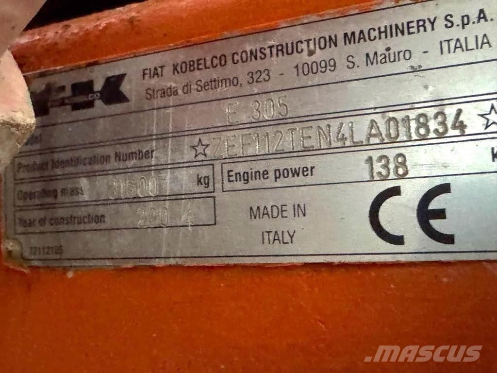 Fiat KOBELCO E305 Ειδικοί εκσκαφείς