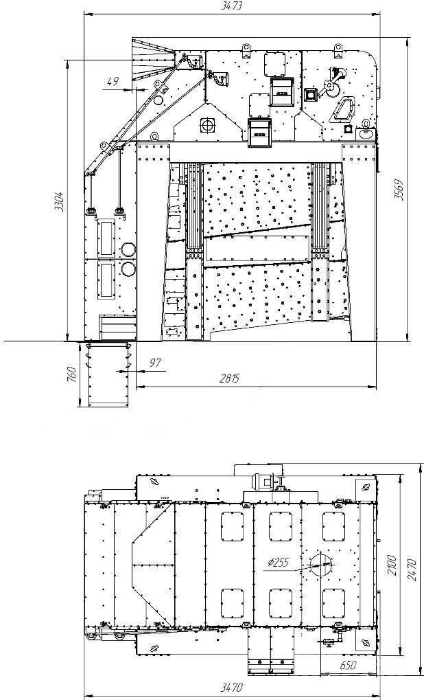 4 GRAIN SVR-120 Εξοπλισμός καθαρισμού σπόρων