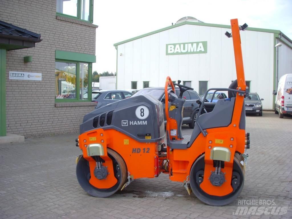 Hamm HD 12 VV Οδοστρωτήρες διπλού κυλίνδρου