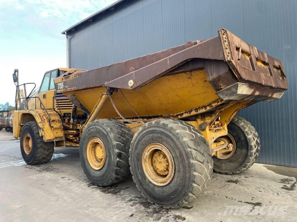 CAT 735 Σπαστό Dump Truck ADT