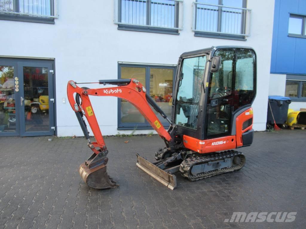 Kubota KX 016-4 Εκσκαφάκι (διαβολάκι) < 7t