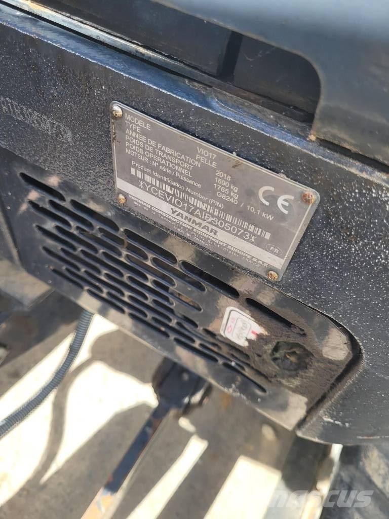 Yanmar Vio 17 U Εκσκαφάκι (διαβολάκι) < 7t