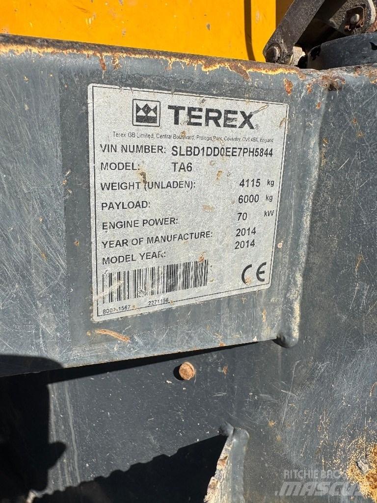 Terex TA 6 Dumpers εργοταξίου