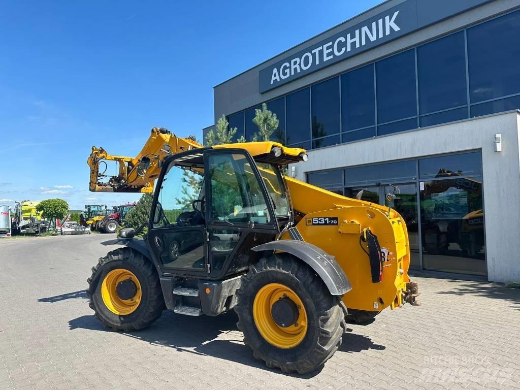JCB 531-70 Agri Plus Συστήματα τηλεχειρισμού για τη γεωργία