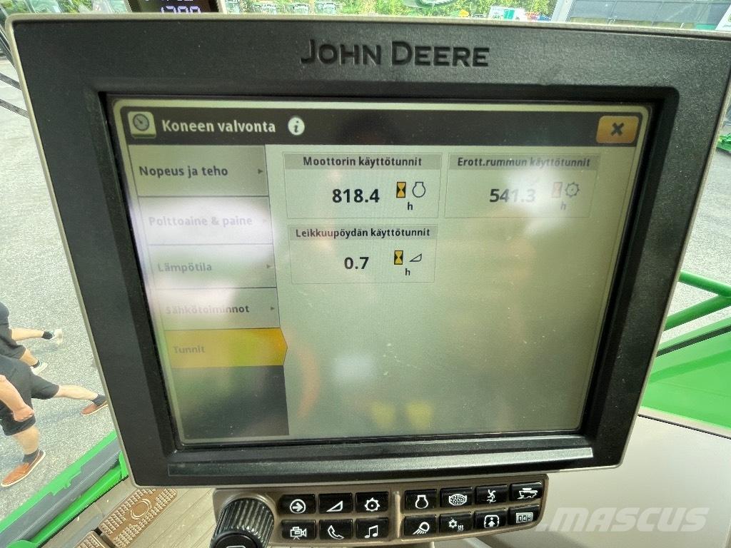 John Deere S760i Θεριζοαλωνιστικές μηχανές