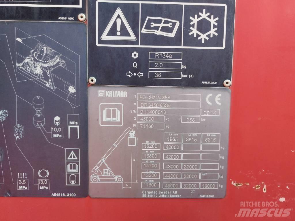 Kalmar DRG450-65S6 Γερανοί στοίβαξης εμπορευματοκιβωτίων