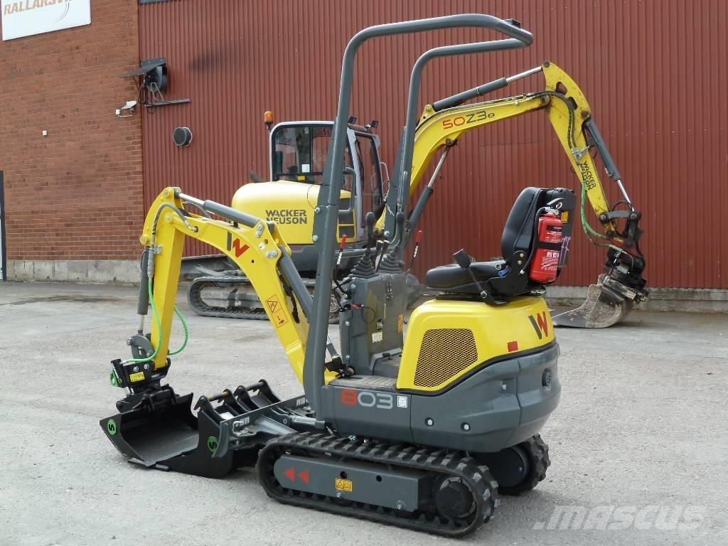 Wacker Neuson 803 Εκσκαφάκι (διαβολάκι) < 7t