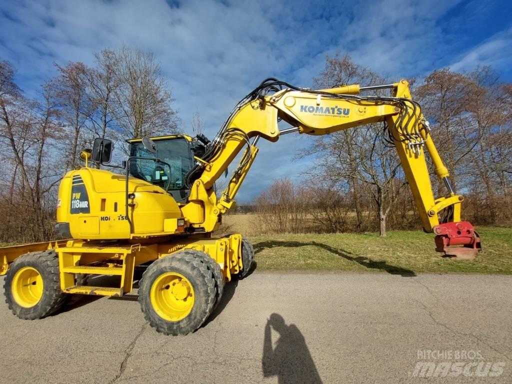 Komatsu PW 118 MR -8 Εκσκαφείς με τροχούς - λάστιχα