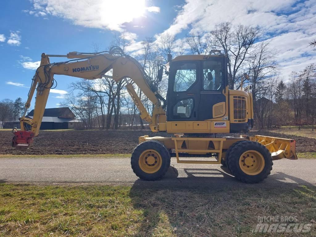 Komatsu PW 118 MR -8 Εκσκαφείς με τροχούς - λάστιχα