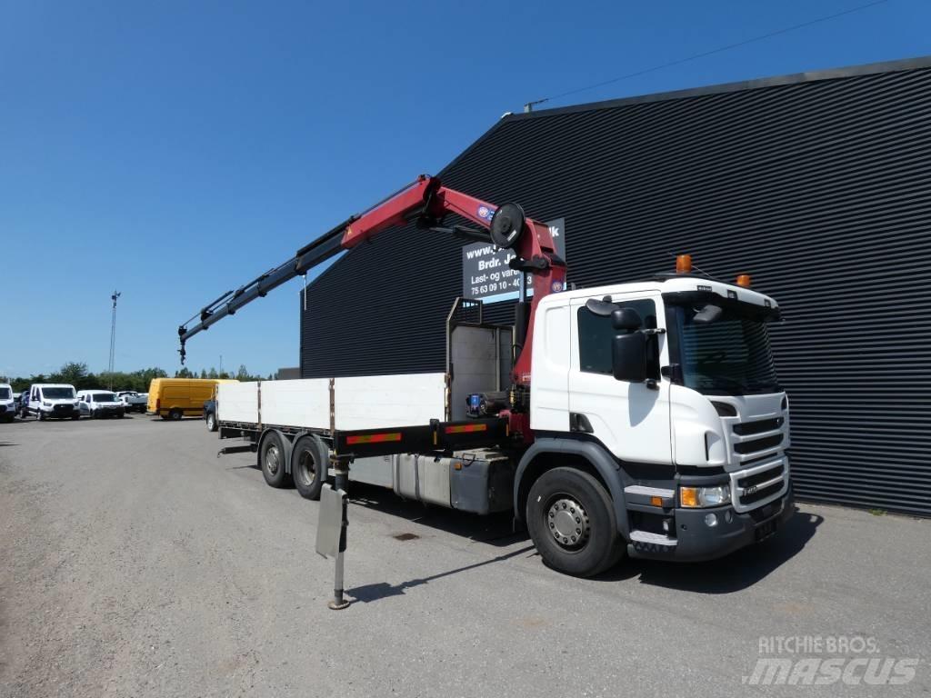 Scania P 450 Φορτηγά με Γερανό