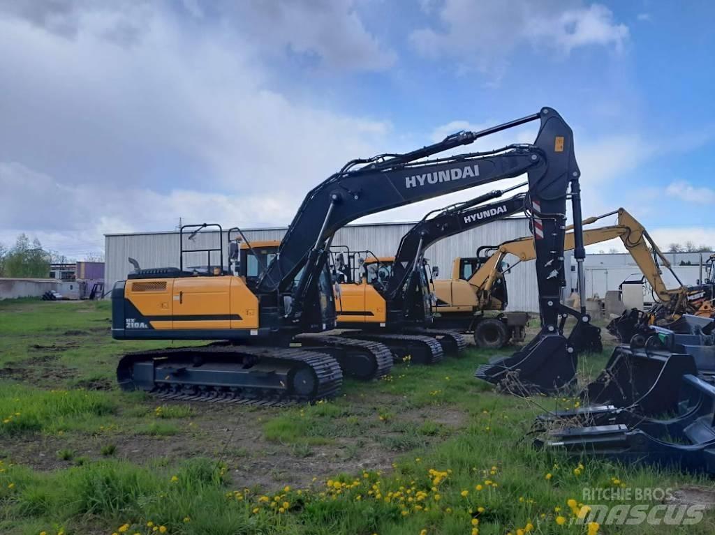 Hyundai HX210AL Εκσκαφείς με ερπύστριες