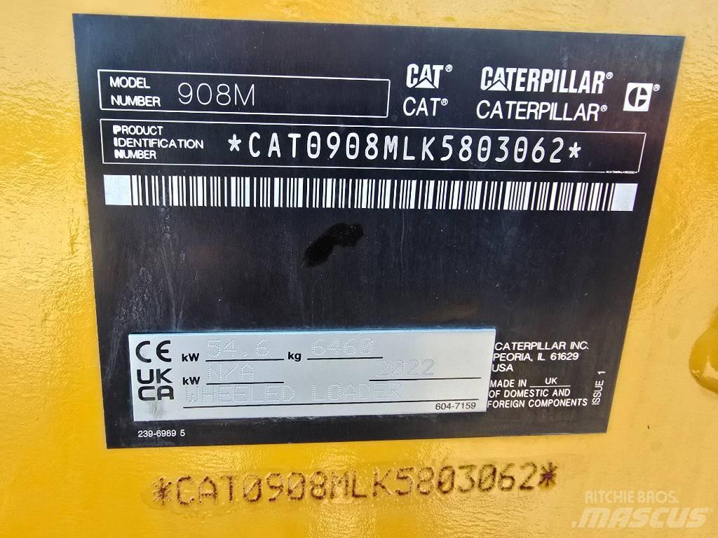 CAT 908 M Φορτωτές με λάστιχα (Τροχοφόροι)